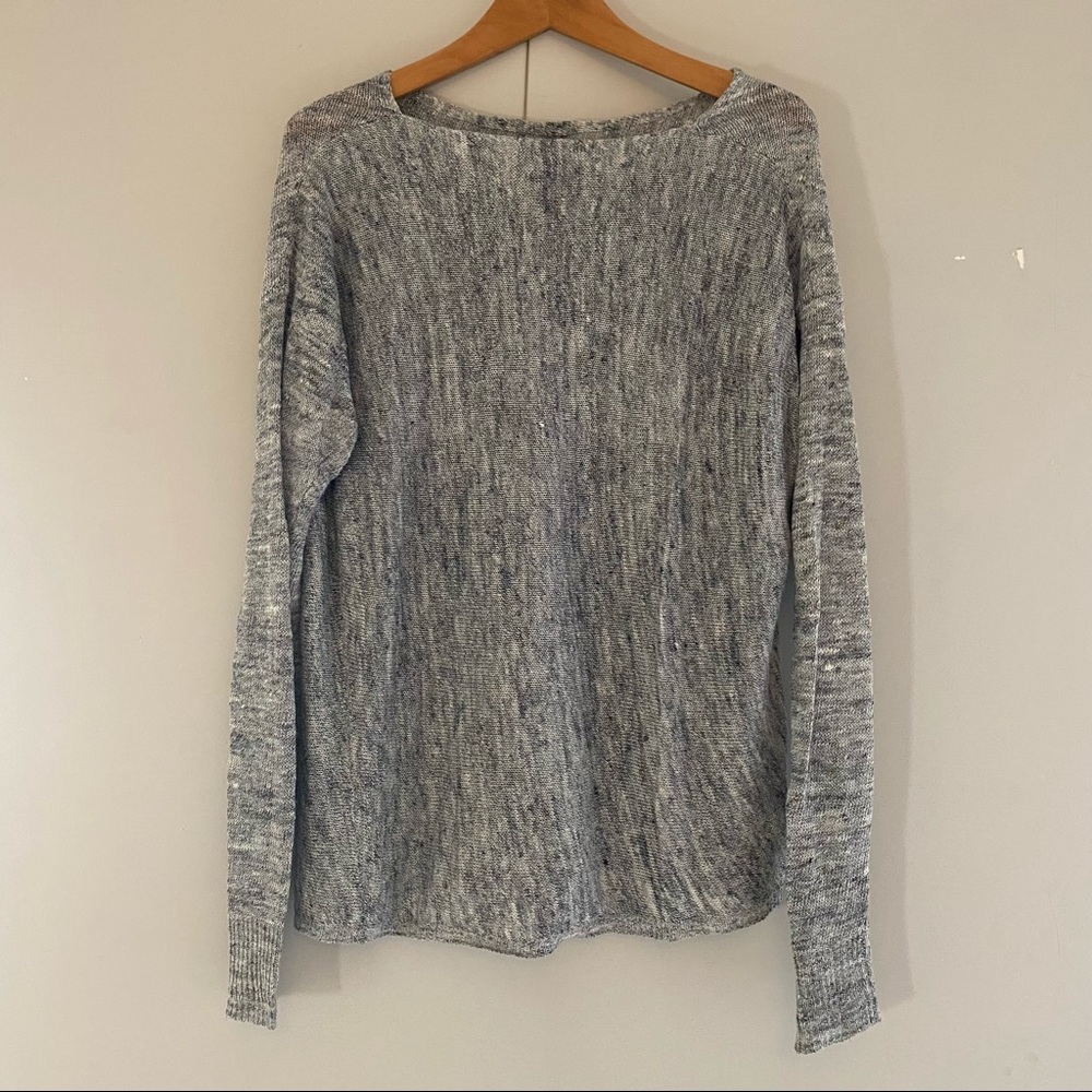 VINCE - Gray Sweater - Linen & Viscose - L